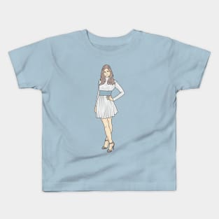 Blonde and Dress Kids T-Shirt